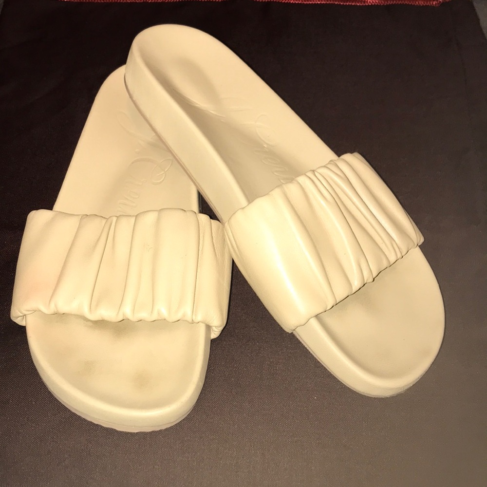 J Crew NOT Factory Tan Leather Sandals